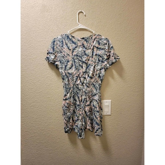 Karlie Tropical Palm Print Romper Size Small - Picture 5 of 5